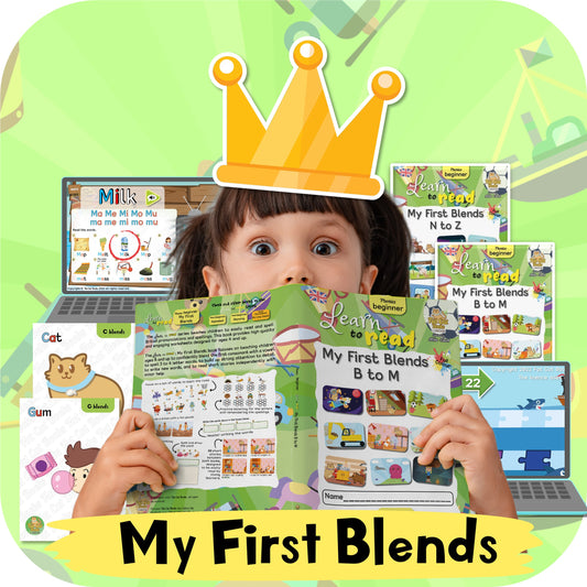 Learning to Read First Words (CVC), Stage 2, Phonics Programme